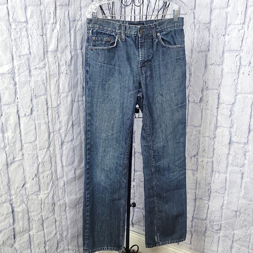 Banana Republic Blue Straight Jeans Timeless Style